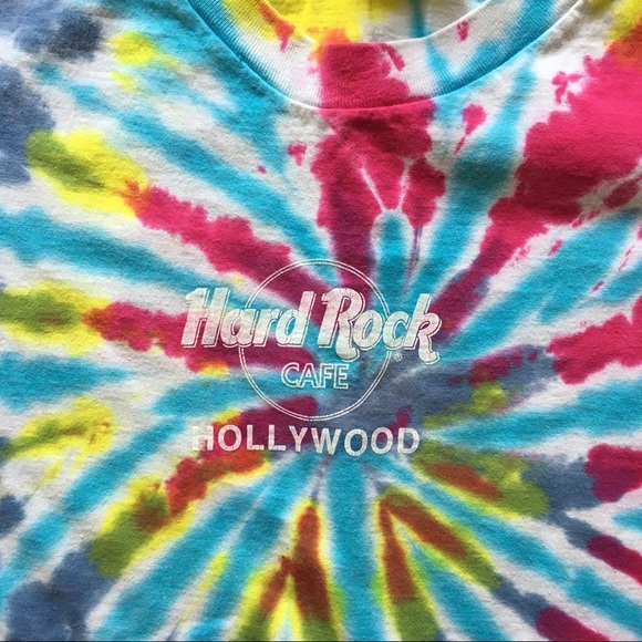 SOLD | Tie Dye Hard Rock Cafe T-Shirt - Picture 2 of 4